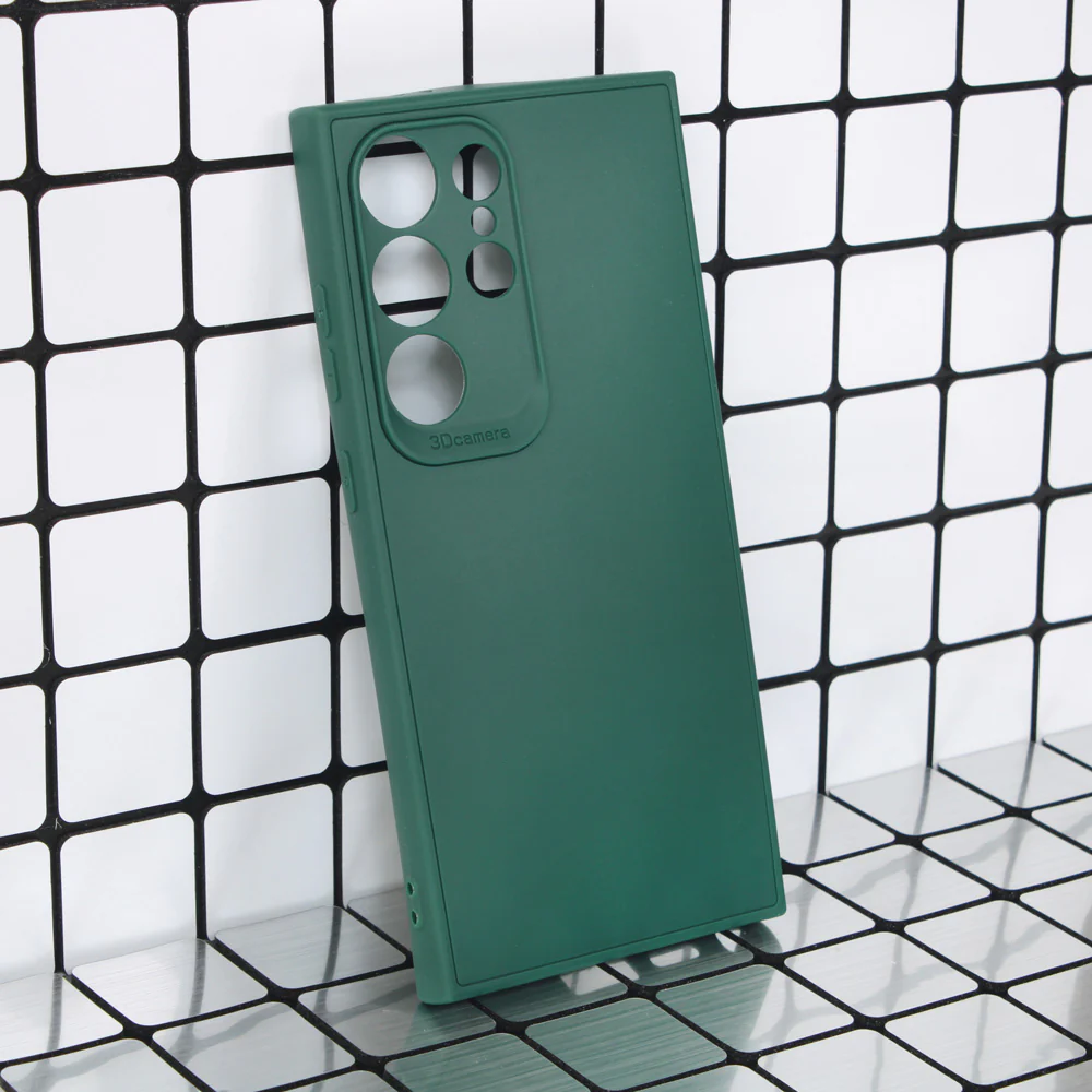 Torbica 3D Camera za Samsung S928B Galaxy S24 Ultra zelena