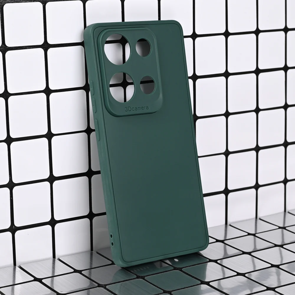 Torbica 3D Camera za Xiaomi Redmi Note 14s tamno zelena