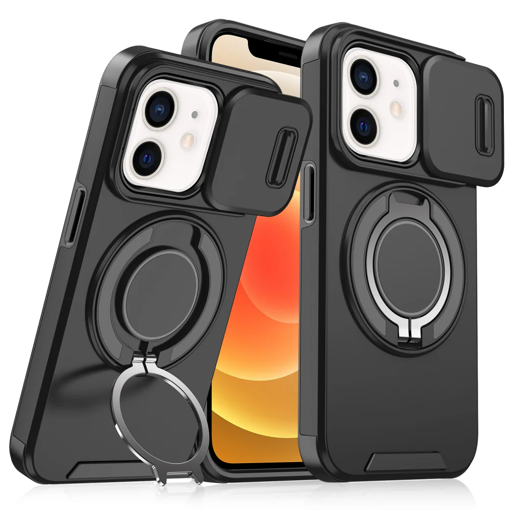 Torbica CamShield Ring stand za iPhone 12/12 Pro 6.1