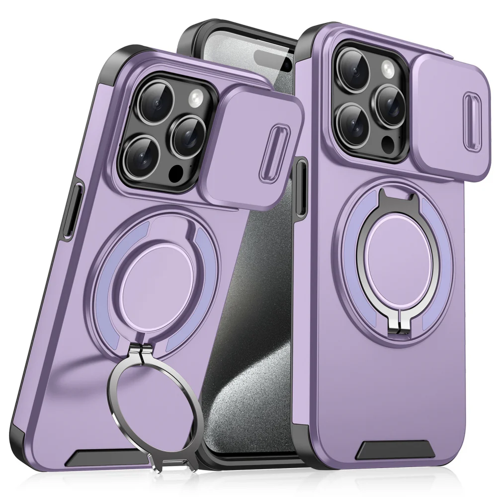 Torbica CamShield Ring stand za iPhone 15 Pro 6.1