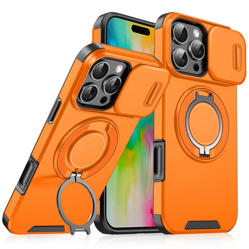 Torbica CamShield Ring stand za iPhone 16 Pro 6.3 naradzasta