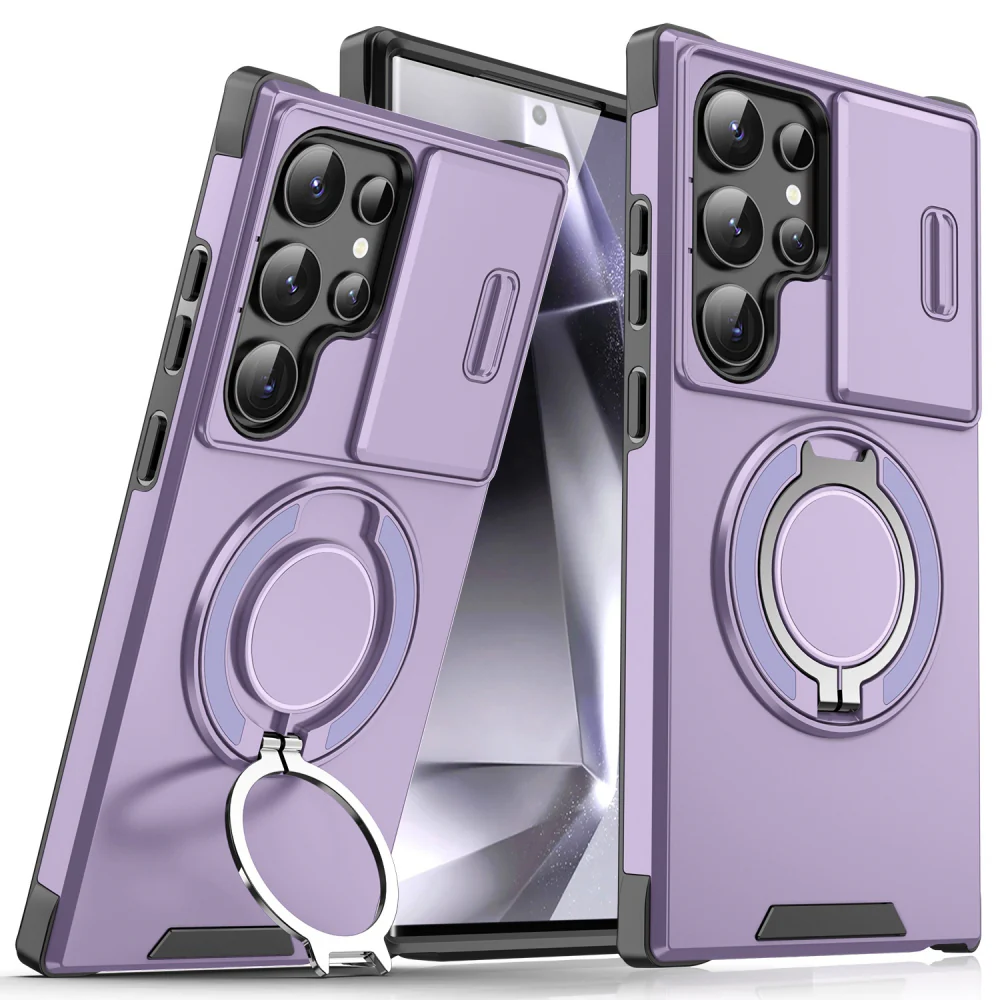 Torbica CamShield Ring stand za Samsung S928B Galaxy S24 Ultra