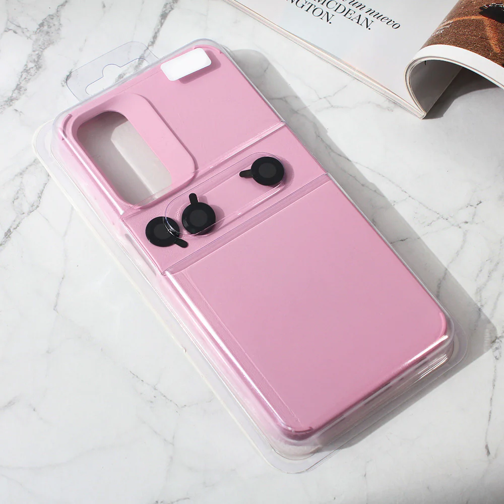 Torbica Colorful and Camera glass za Samsung A346B Galaxy A34 5G roze