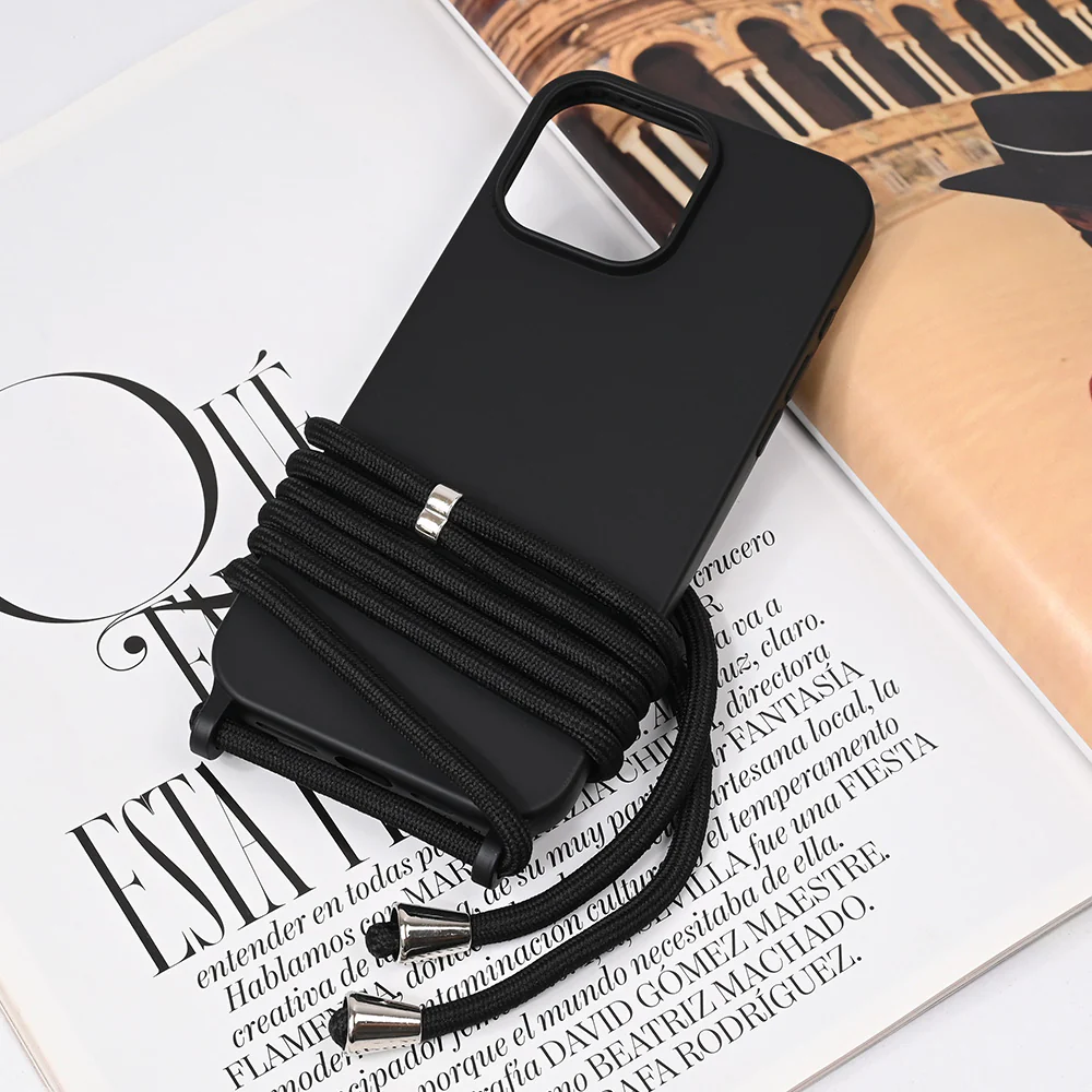 Torbica Crossbody za iPhone 16 Pro Max 6.9 crna