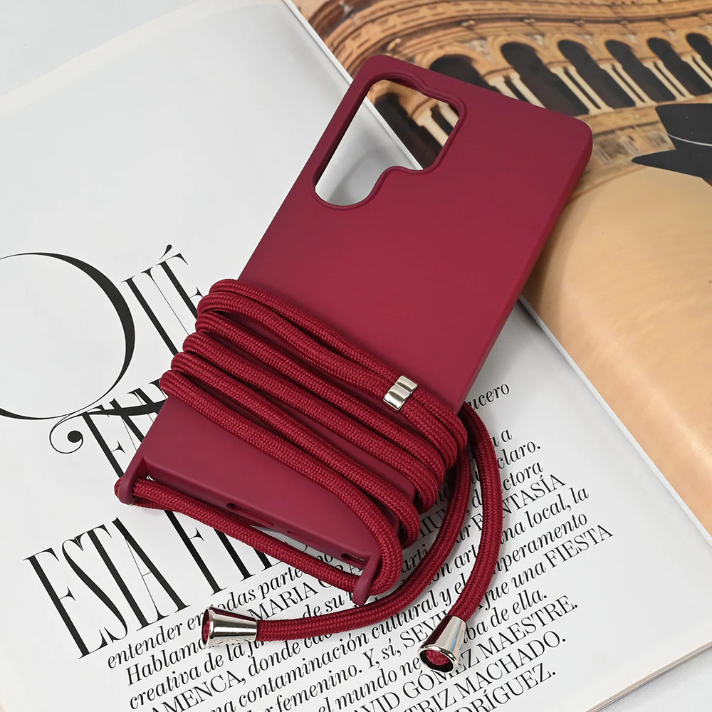 Torbica Crossbody za Samsung S938B Galaxy S25 Ultra bordo