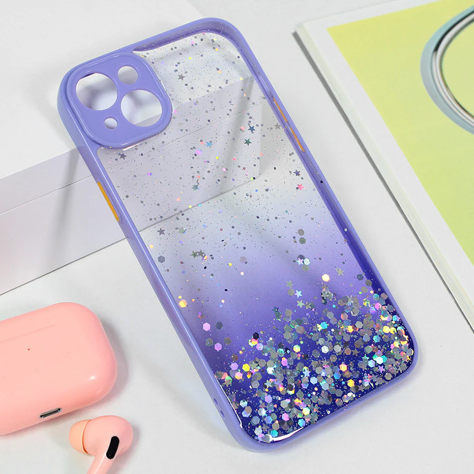 Torbica Frame Glitter za iPhone 15 Plus 6.7