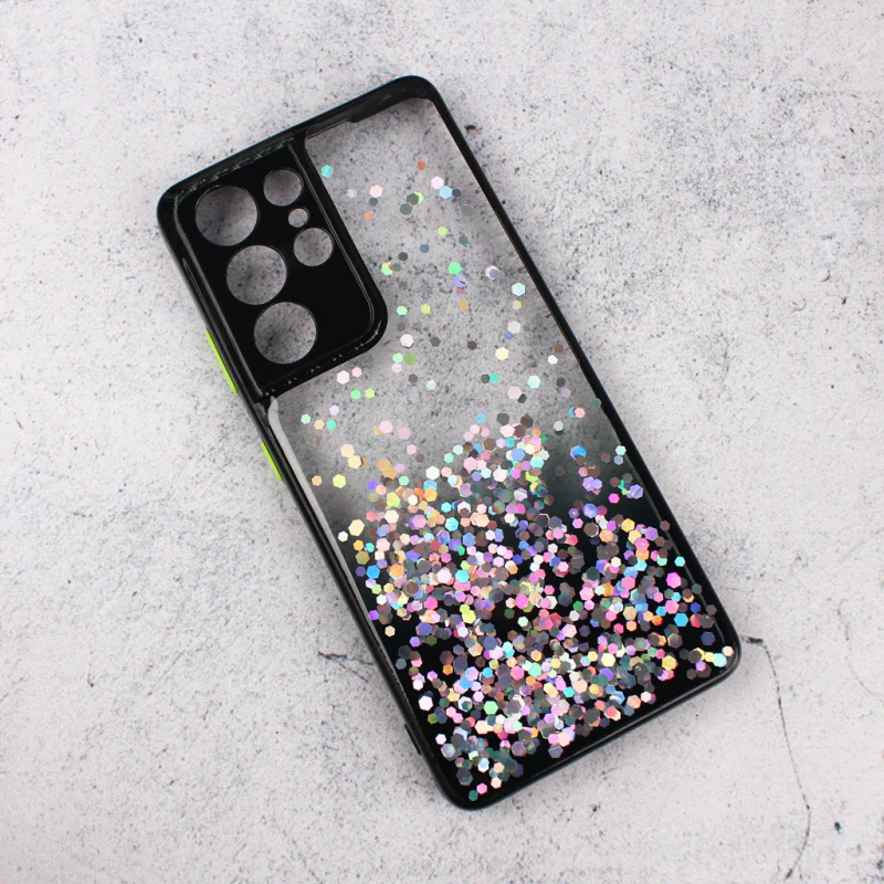 Torbica Frame Glitter za Samsung G998B Galaxy S21 Ultra