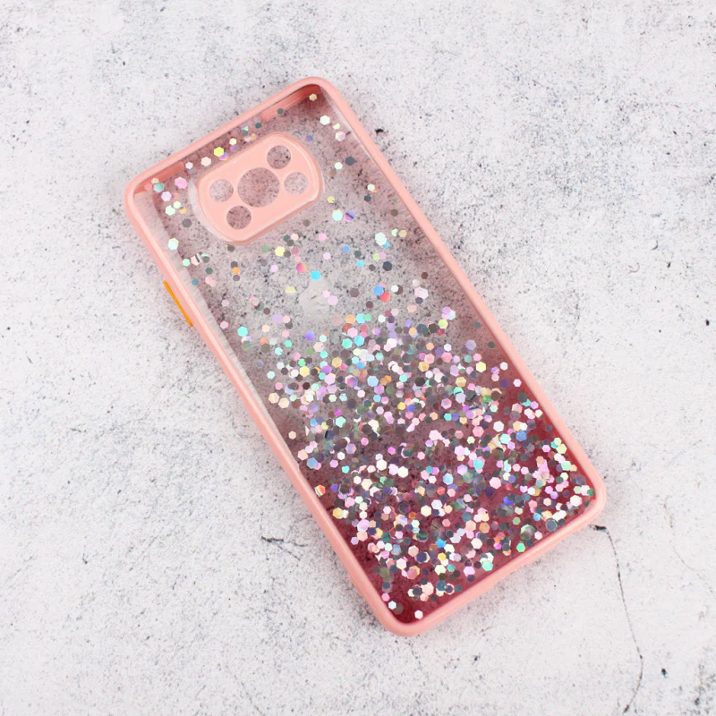 Torbica Frame Glitter za Xiaomi Poco X3/X3 NFC