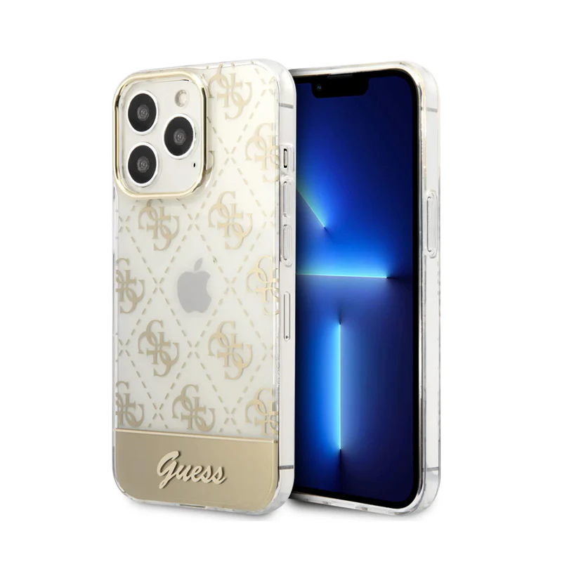 Torbica Guess Hc 4G Electro Script za iPhone 14 Pro 6.1  (GUHCP14LHG4MHG)