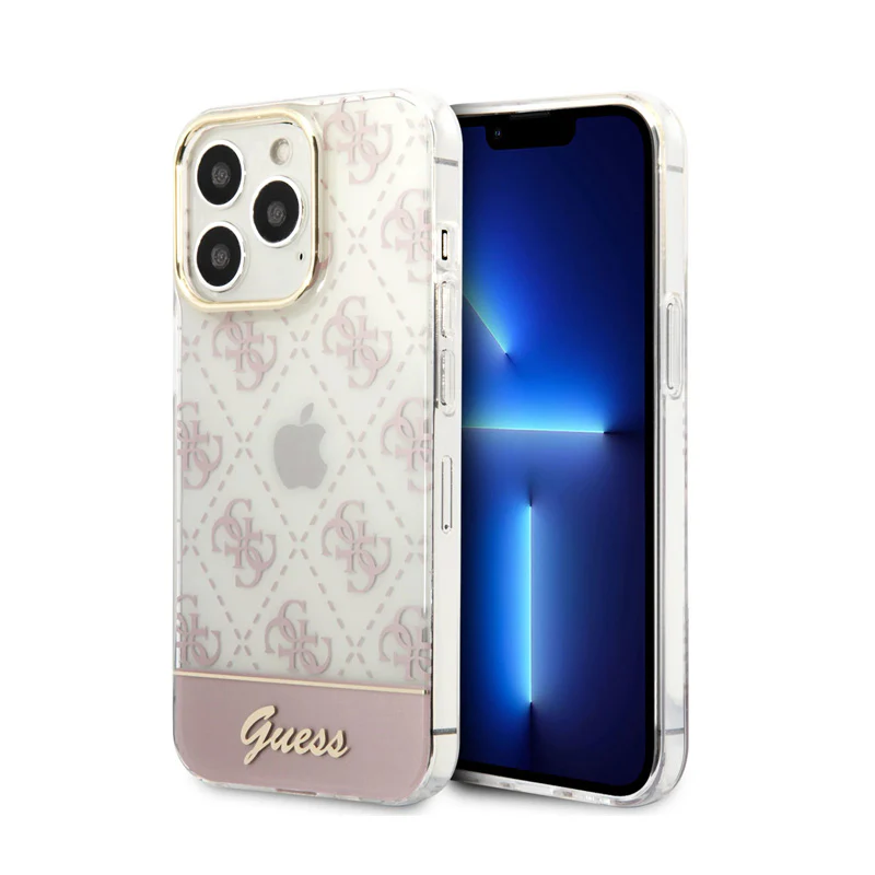 Torbica Guess Hc 4G Electro Script za iPhone 14 Pro 6.1 (GUHCP14LHG4MHP)