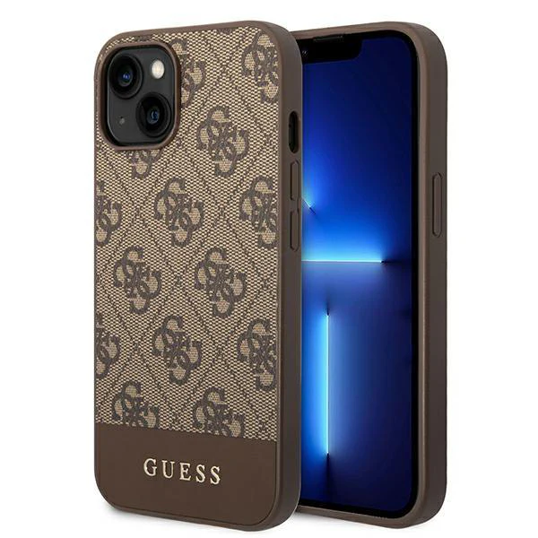 Torbica Guess Hc PC/TPU 4G Bottom Stripe za iPhone 14 6.1  (GUHCP14SG4GLBR)