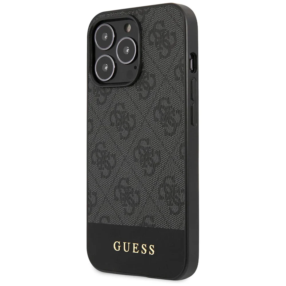 Torbica Guess Hc PC/TPU 4G Pu Bottom Stripe za iPhone 15 Pro 6.1  (GUHCP15LG4GLGR)