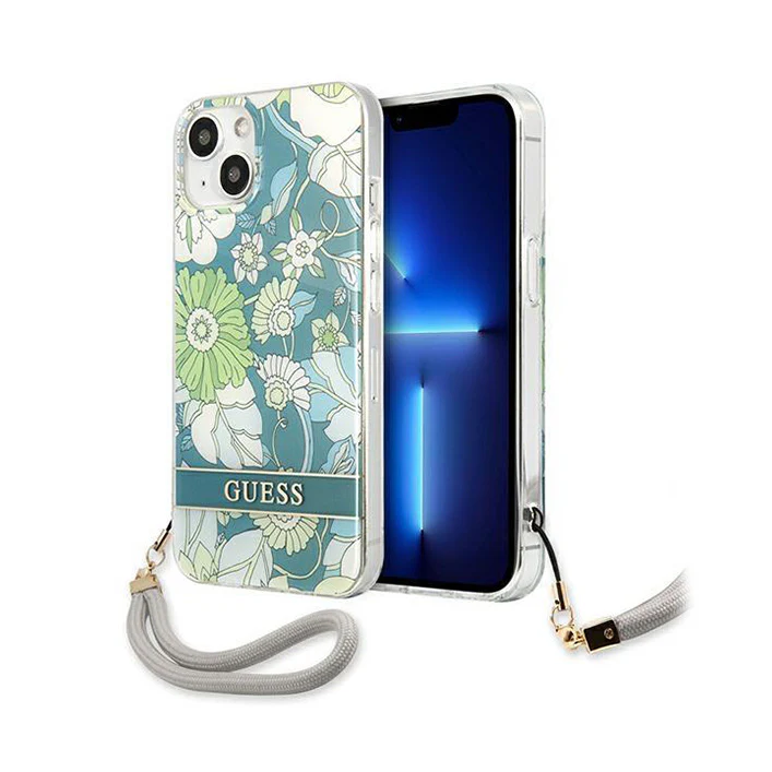 Torbica Guess Hc PC/TPU Flower Cord za iPhone 13 6.1  (GUHCP13MHFLSN)