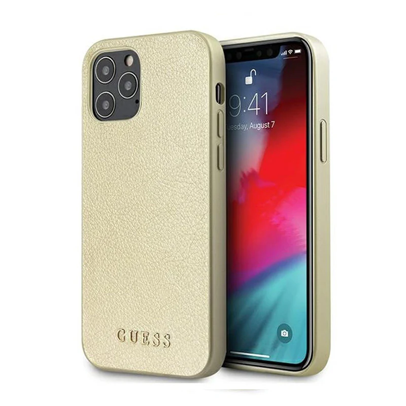 Torbica Guess Hc PC/TPU Iridescent za iPhone 12/12  Pro 6.1  (GUHCP12MIGLGO)