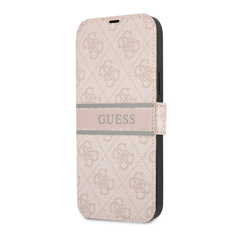 Torbica Guess Stripe Bk Pu za iPhone 13 6.1  (GUBKP13M4GDPI)