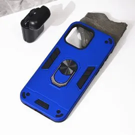 Torbica Hard Ring za iPhone 16 Pro Max 6.9 tamno plava
