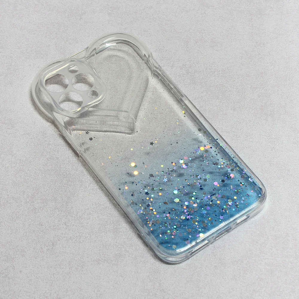 Torbica Heart Glitter za iPhone 12 Pro Max 6.7