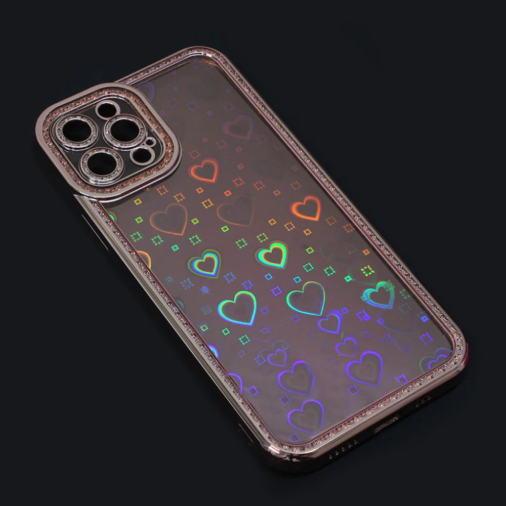 Torbica Heart IMD za iPhone 12 Pro Max 6.7 roze