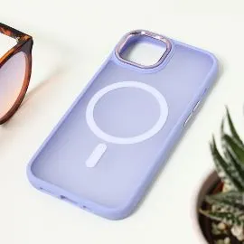 Torbica Magsafe colorful za iPhone 13 6.1 lila