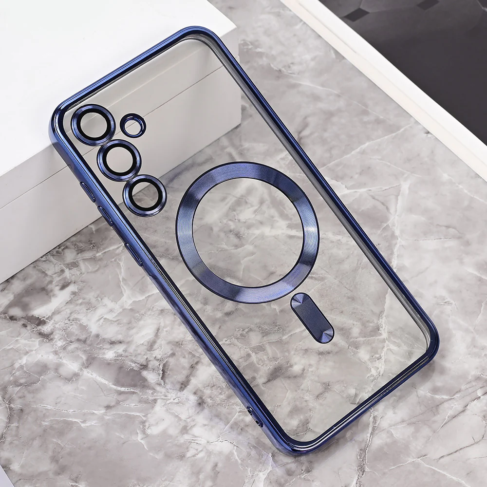 Torbica Magsafe Lux za Samsung A556B Galaxy A55 5G plava