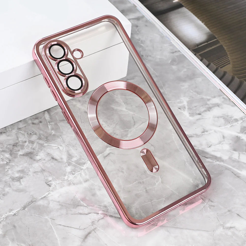 Torbica Magsafe Lux za Samsung A566B Galaxy A56 5G roze