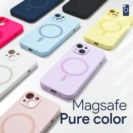 Torbica Magsafe Pure color za iPhone 14 Pro 6.1 lila