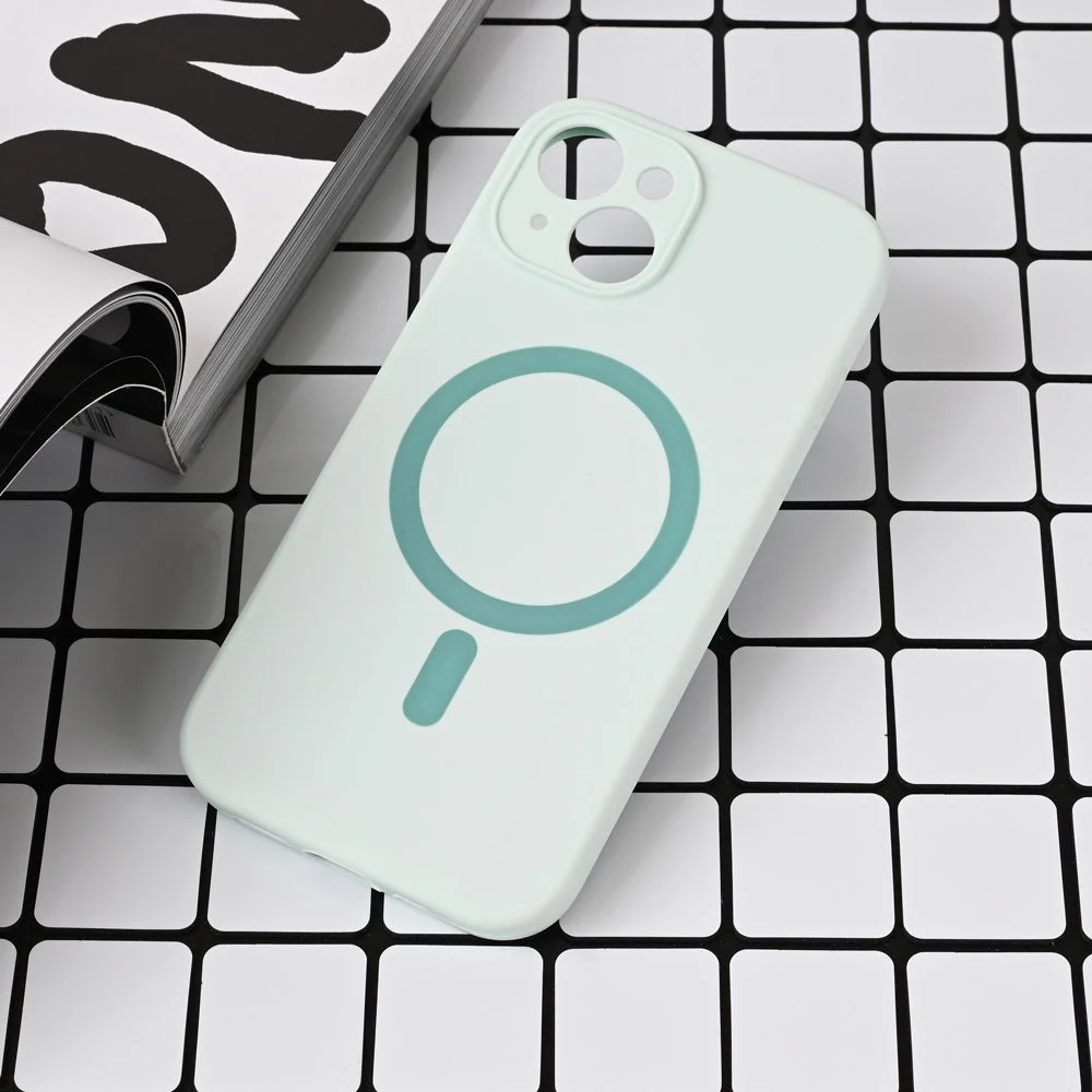 Torbica Magsafe Pure color za iPhone 15 6.1 mint