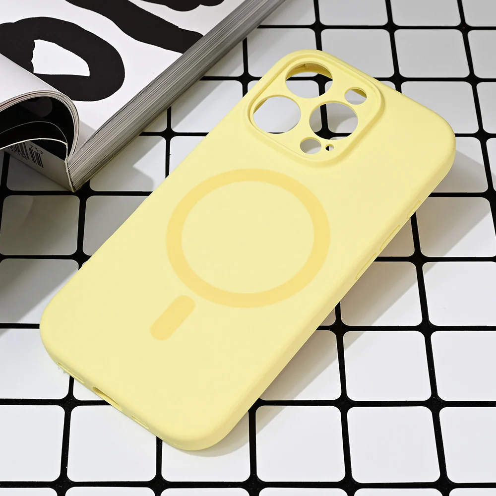 Torbica Magsafe Pure color za iPhone 16 Pro 6.3 zuta