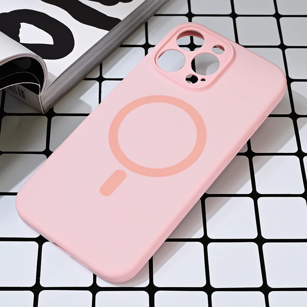 Torbica Magsafe Pure color za iPhone 16 Pro Max 6.9 roze