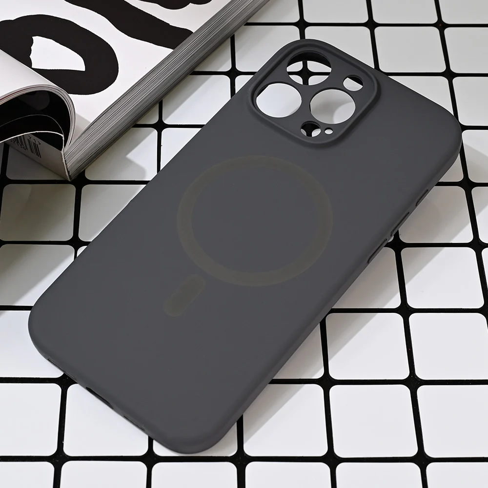 Torbica Magsafe Pure color za iPhone 16 Pro Max 6.9 siva