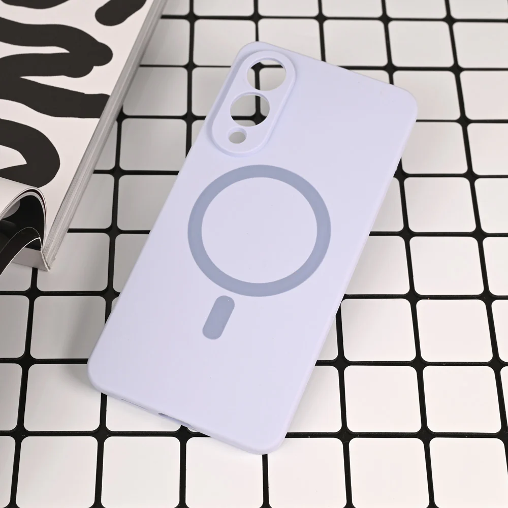 Torbica Magsafe Pure color za Samsung S937B Galaxy S25 Edge svetlo plava