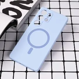 Torbica Magsafe Pure color za Samsung S938B Galaxy S25 Ultra svetlo plava