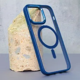 Torbica Magsafe Shining Camera za iPhone 14 Pro Max 6.7 tamno plava