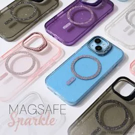 Torbica Magsafe Sparkle za iPhone 11 6.1 roze