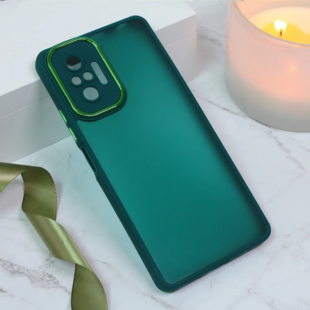 Torbica Shining Camera za Xiaomi Redmi Note 10 Pro/Note 10 Pro Max tamno zelena