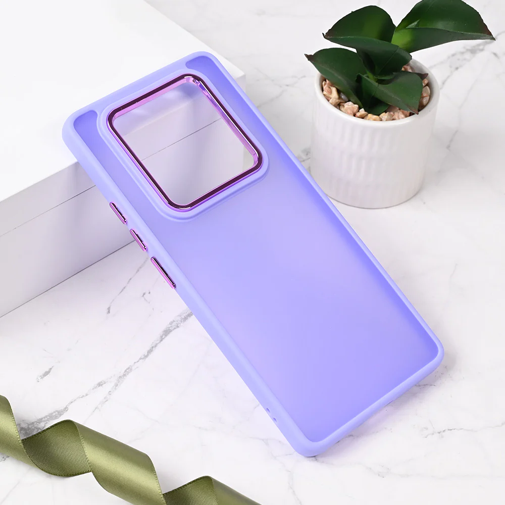 Torbica Shining Camera za Xiaomi Redmi Note 14 Pro 4G ljubicasta