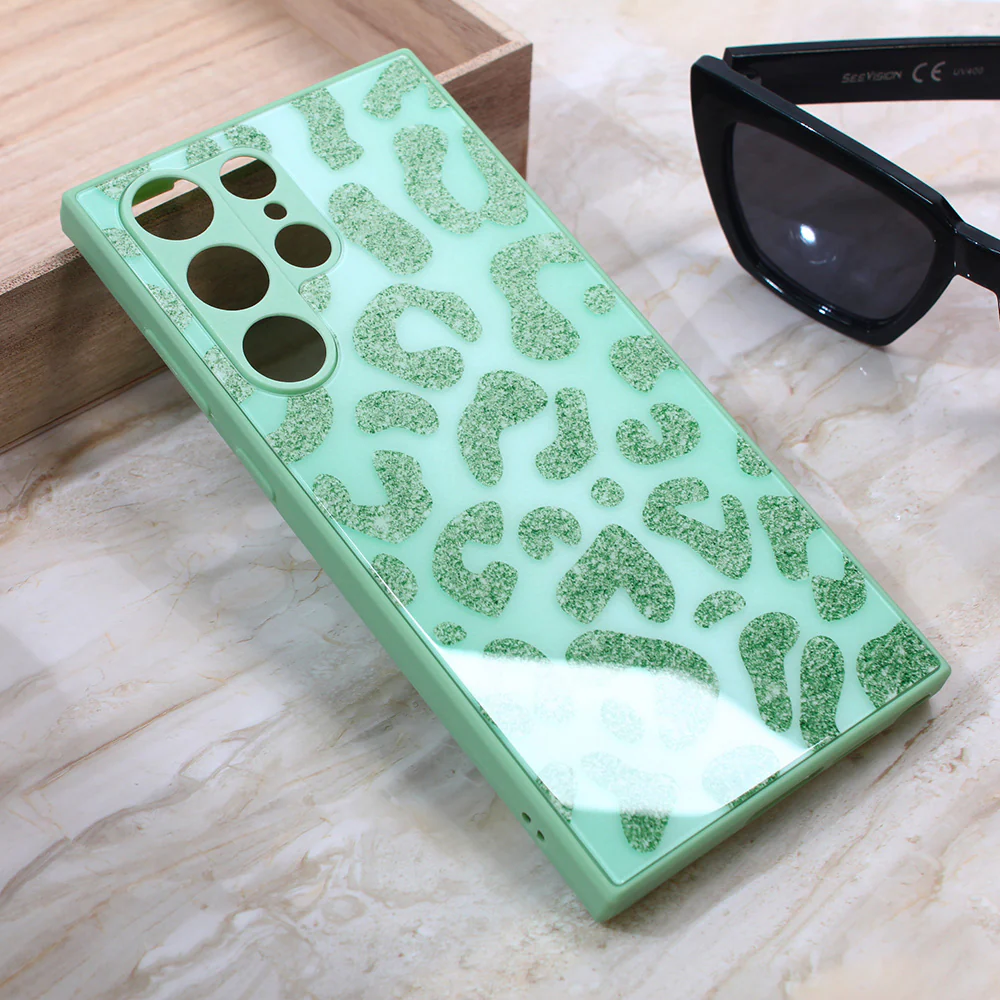 Torbica Shiny glass za Samsung S918B Galaxy S23 Ultra svetlo zelena