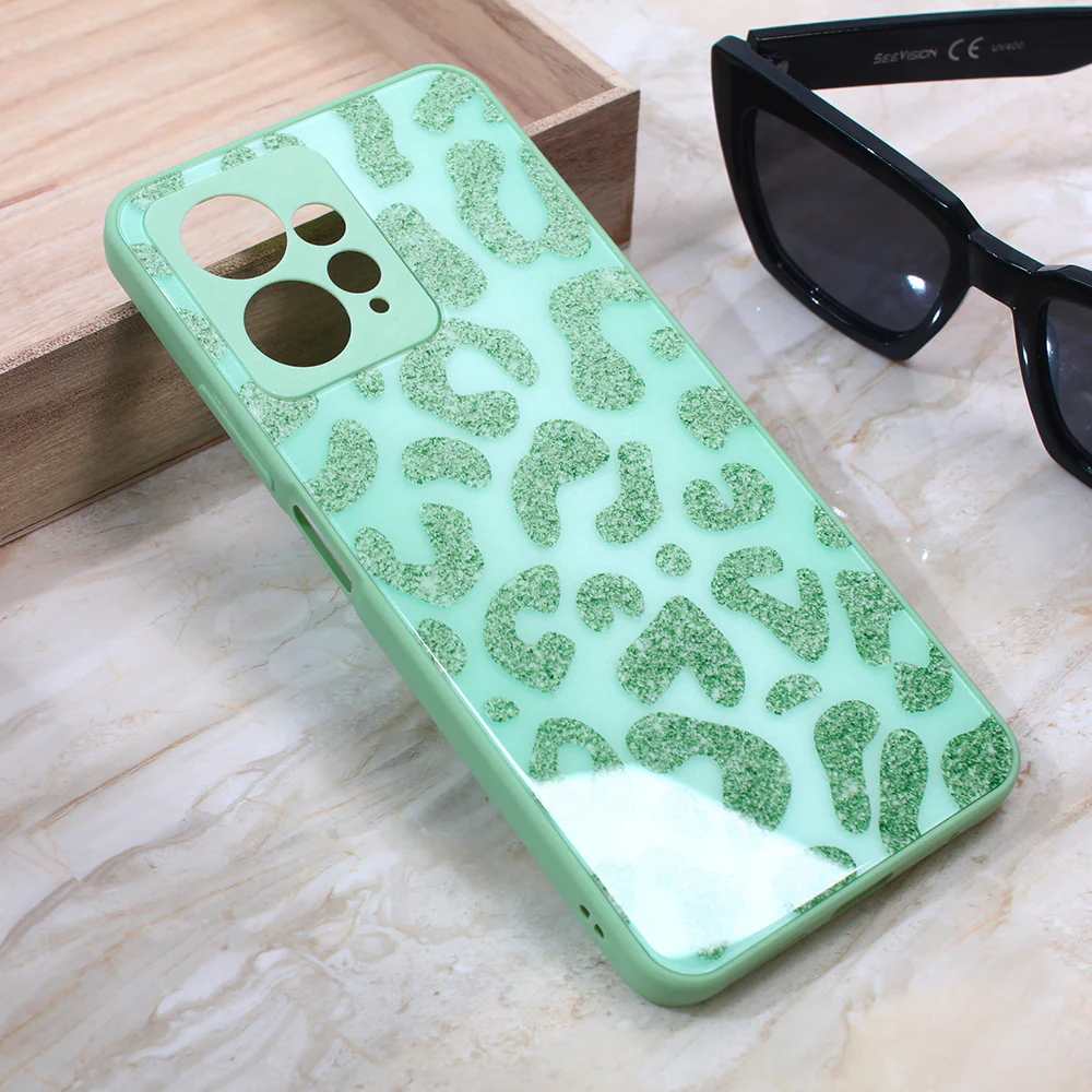 Torbica Shiny glass za Xiaomi Redmi Note 12 4G (EU) svetlo zelena