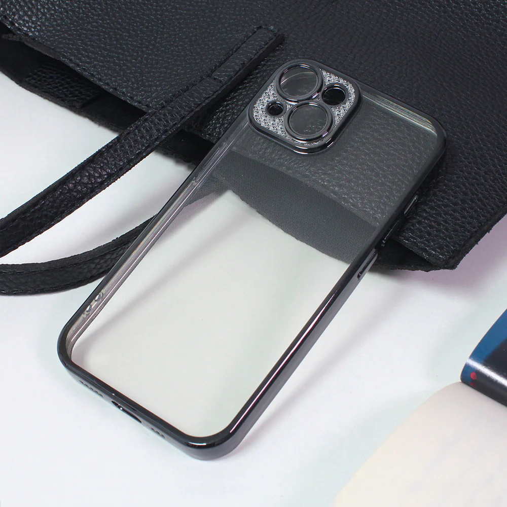 Torbica Silikon Camera Diamond iPhone 14 Plus 6.7
