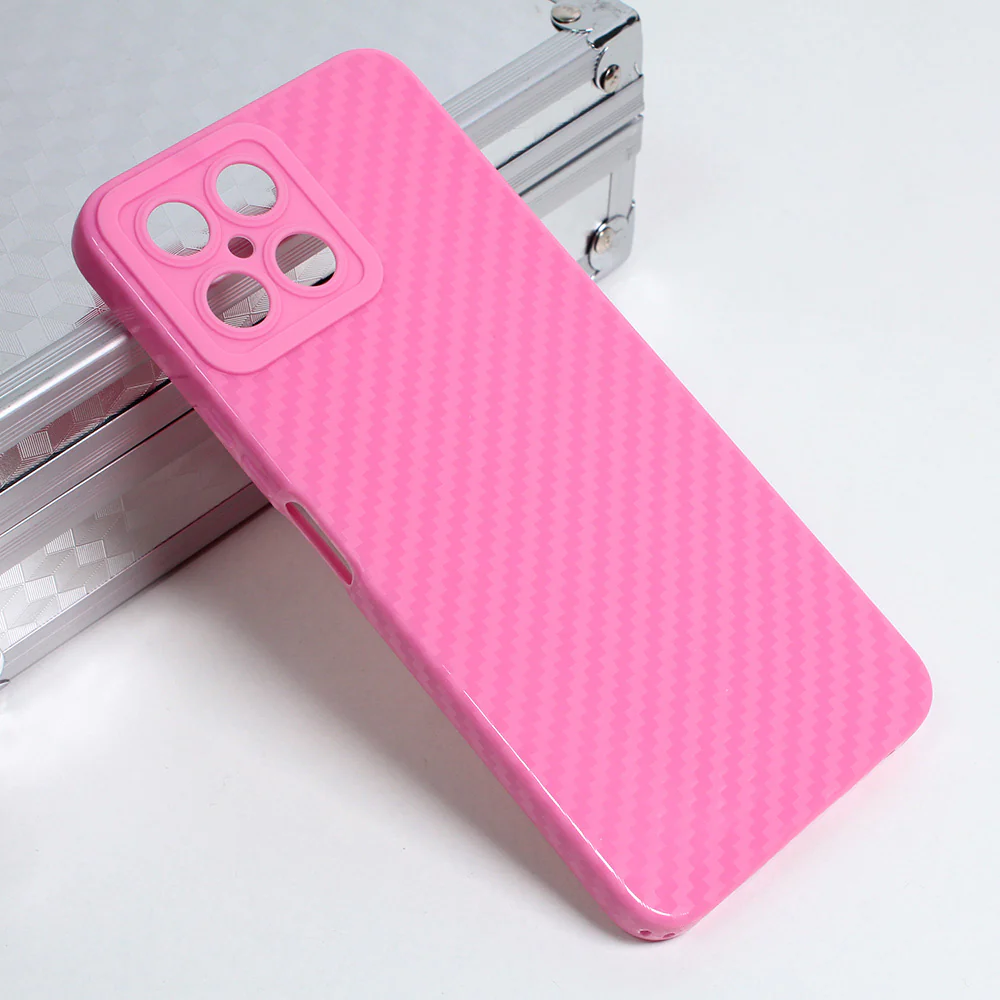 Torbica Silikon Line za Honor X8 roze