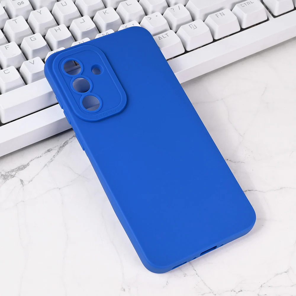 Torbica Silikon Pro Camera za Samsung A366B Galaxy A36 5G plava