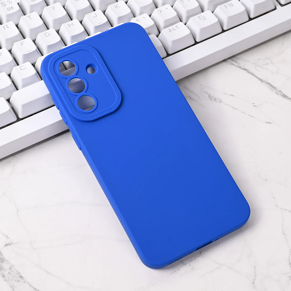 Torbica Silikon Pro Camera za Samsung A366B Galaxy A36 5G tamno plava