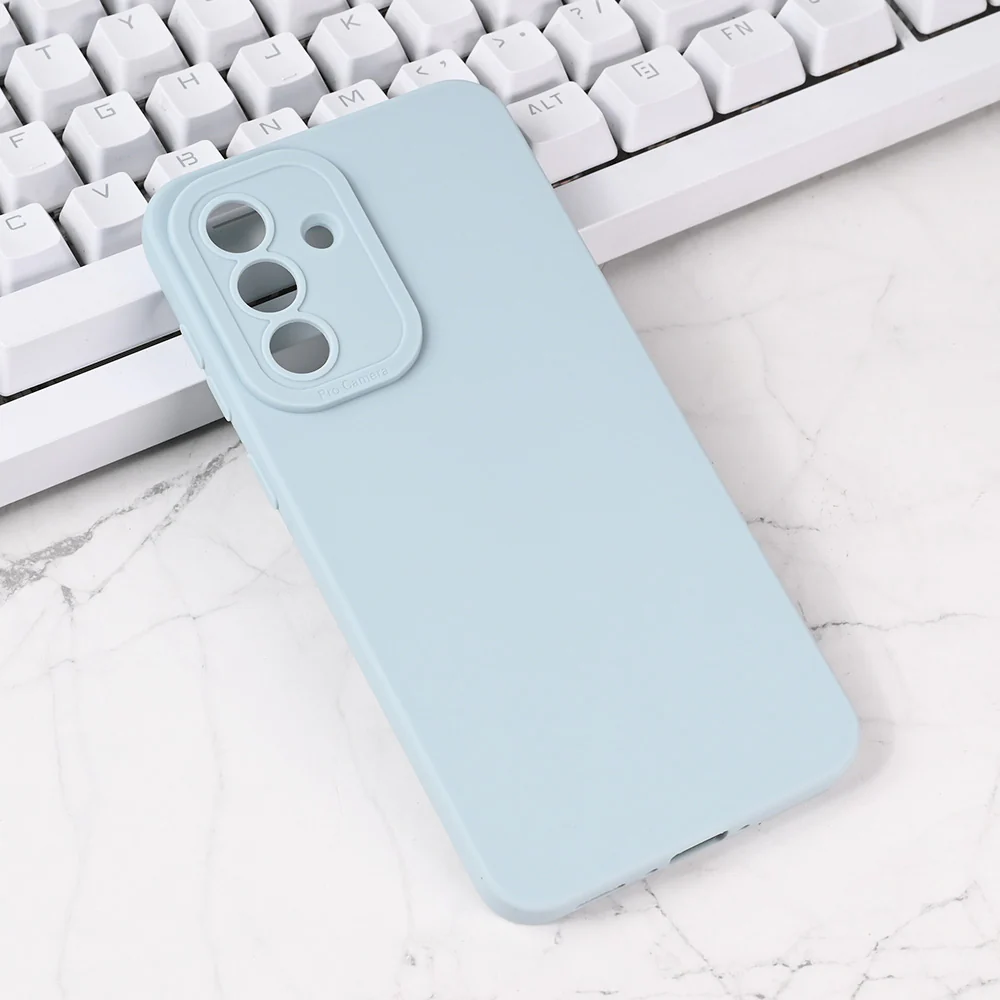 Torbica Silikon Pro Camera za Samsung A566B Galaxy A56 5G svetlo plava