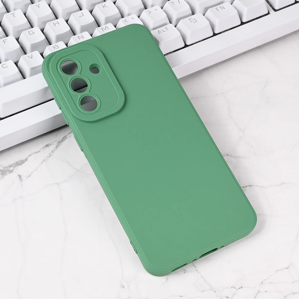 Torbica Silikon Pro Camera za Samsung A566B Galaxy A56 5G zelena