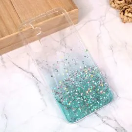 Torbica Silikonska Glitter za Samsung A156F Galaxy A15 5G mint