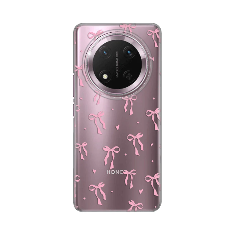 Torbica Silikonska Print Skin za Honor Magic 7 Lite Cute Bow