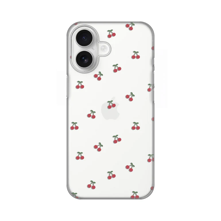 Torbica Silikonska Print Skin za iPhone 16 6.1 Little Cherry