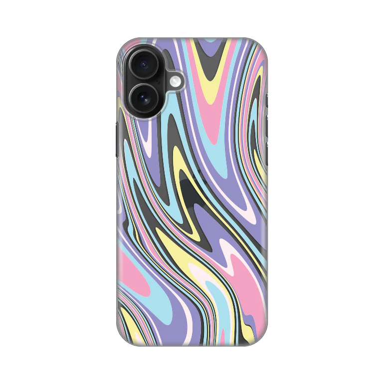 Torbica Silikonska Print Skin za iPhone 16 Plus 6.7 Liquid Dream