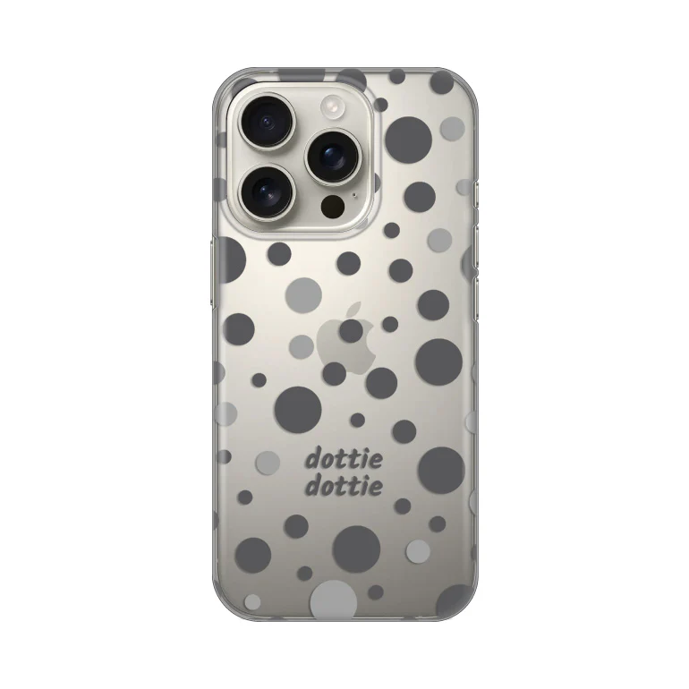 Torbica Silikonska Print Skin za iPhone 16 Pro 6.3 Dottie Dottie Gray
