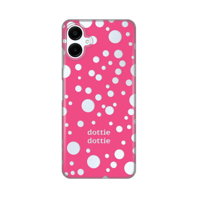 Torbica Silikonska Print Skin za Samsung A065F Galaxy A06 Dottie Dottie Pink